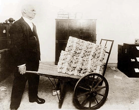 Wheelbarrow Full of Dollars
